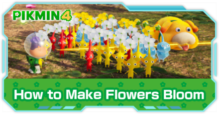 Pikmin 4 - How to Make Pikmin Flowers Bloom