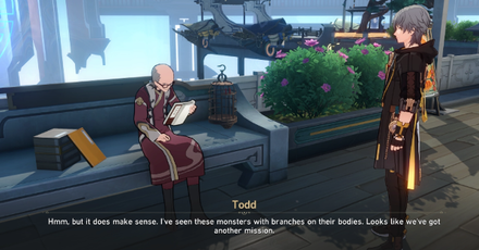 Honkai Star Rail - Todd Second Conversation