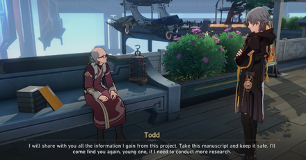 Honkai Star Rail - Todd Third Conversation