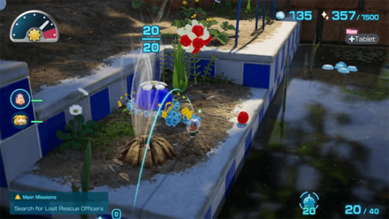 Pikmin 4 - Carry Blue Onion Until Water Edge