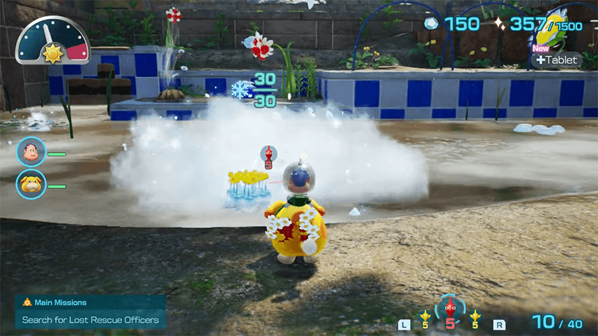Pikmin 4 - Freeze Water with Ice Pikmin