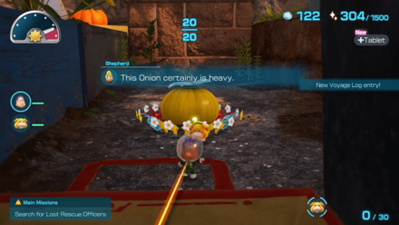 Pikmin 4 - Carry Yellow Onion to Base
