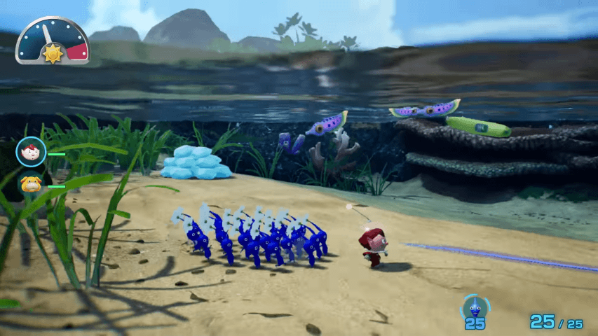 Pikmin 4 - Blue Pikmin Underwater