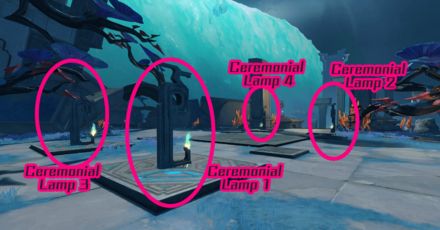 Honkai Star Rail - How to Remove the Three Vidyadhara Seals Map Puzzle 1 Step 0