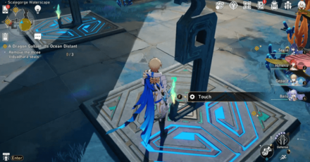 Honkai Star Rail - How to Remove the Three Vidyadhara Seals Map Puzzle 1 Step 2