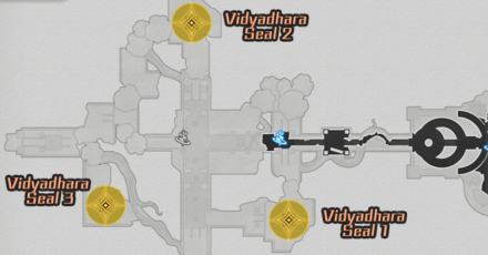 Honkai Star Rail - How to Remove the Three Vidyadhara Seals Map