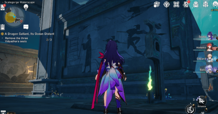 Honkai Star Rail - How to Remove the Three Vidyadhara Seals Map Puzzle 3 Step 3.2