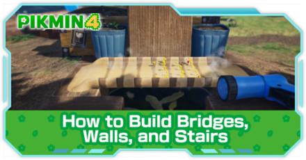 Pikmin 4 - How to Build Bridges, Walls, and Ramps (Clay Constructs)