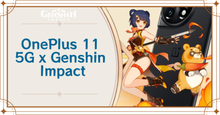 Genshin Impact OnePlus 5G x Genshin Impact