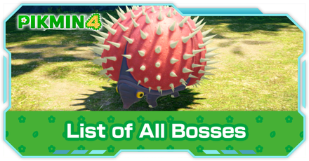 Pikmin 4 - List of All Bosses in the Piklopedia