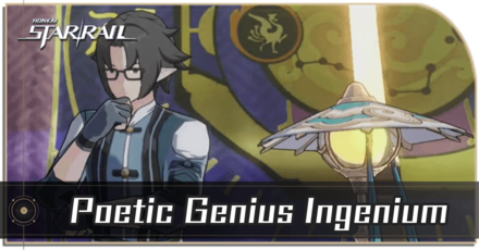 Honkai Star Rail - Poetic Genius Ingenium