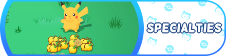 Pokemon Sleep - Specialties Partial Banner
