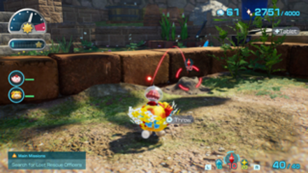 Pikmin 4 - Raw Materials in Dirt-Mounds