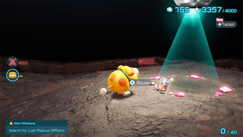 Pikmin 4 - Oatchi Rouses Knocked Out Player