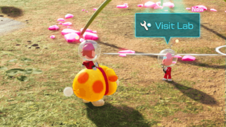 Pikmin 4 - Russ in Rescue Command Post