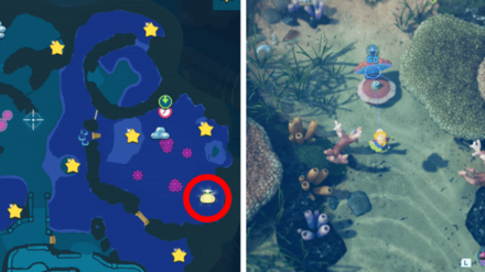 Pikmin 4 - Serene Shores Surface Flarlic Location