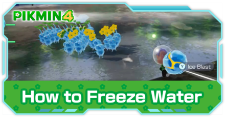 Pikmin 4 - How to Freeze Water