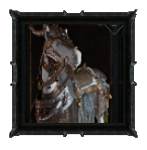 Warded Mustang Mount and Coldiron Barding Mount Armor Reward