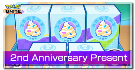 Pokemon UNITE - 2nd Anniversary Present Banner