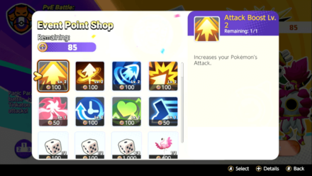 Pokemon UNITE - Panic Parade - Get Dice from Panic Parade