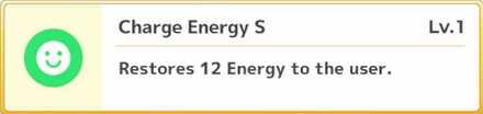 Pokemon Sleep - Charge Energy S Skill