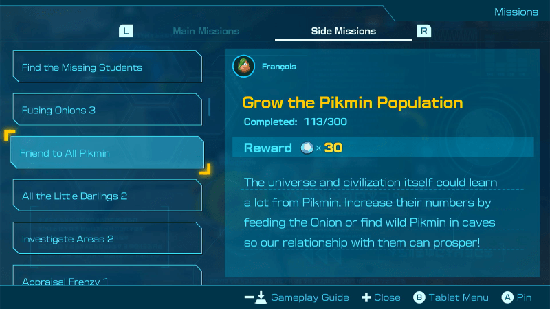 Pikmin 4- Clear All Side Missions