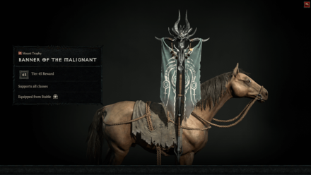 Banner of the Malignant Cosmetic