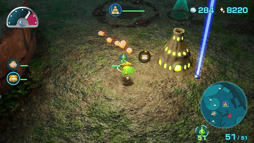 Pikmin 4 - Prioritize Enemies Near the Lumiknoll