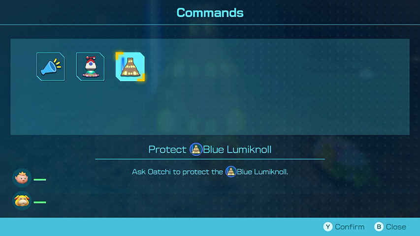 Pikmin 4 - Oatchi Protect Lumiknoll Command