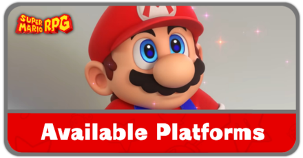 Super Mario RPG - Available Platforms Top Banner
