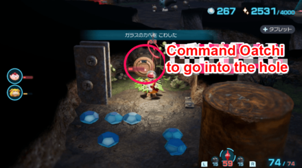 Pikmin 4 - 2 Command Oatchi to Lower the Fence