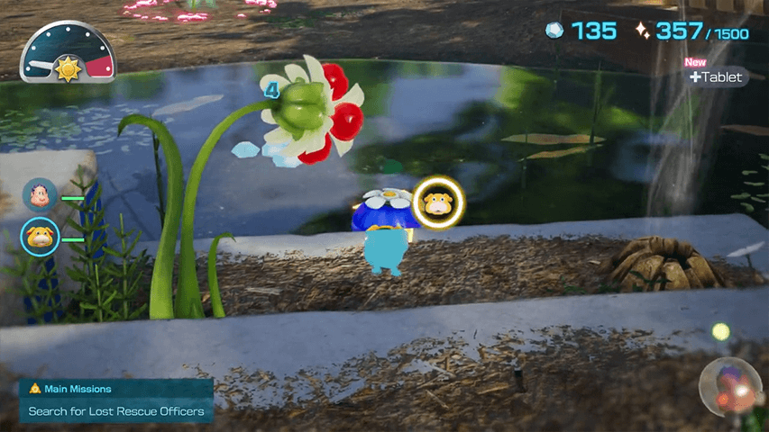Pikmin 4 - Use Rush for Stuck Blue Onion