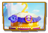 Pokemon UNITE - Second Anniversary Cake Challenge Button