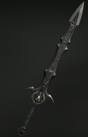 Coldiron Bastard Sword Cosmetic