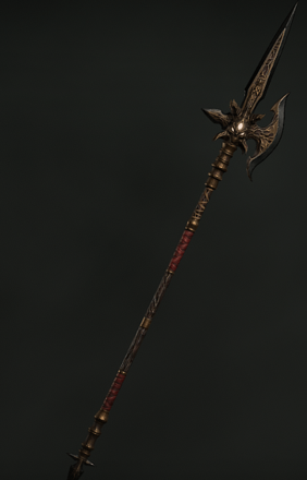 Gilded Coldiron Poleaxe Cosmetic