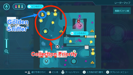 Pikmin 4 - Dandori Castle - Prioritize Treasures in the Northwest Area