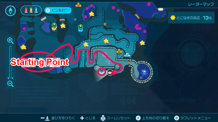 Pikmin 4 - Below-Grade Discotheque Map Location