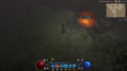 D4 Den of the Blighted Overworld Location