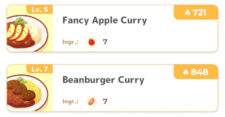 Pokemon Sleep - Recipes