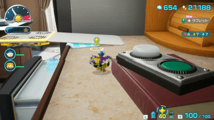 Pikmin 4 - Ride the floating platform