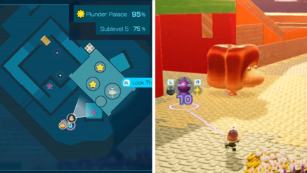 Pikmin 4 - Giant Breadbug is Located at Plunder Palace