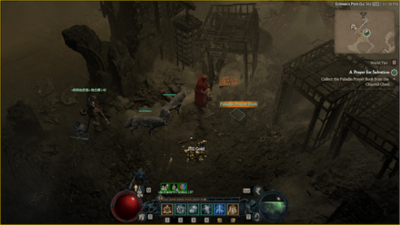 Diablo 4 - Paladin Prayer Book Location