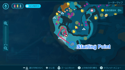 Pikmin 4 - The Mud Pit Map Location