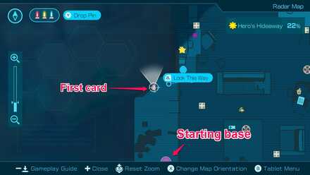 Pikmin 4 - first card location