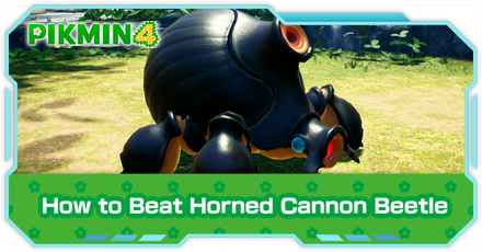 Pikmin 4 - Horned Cannon Beetle Locations