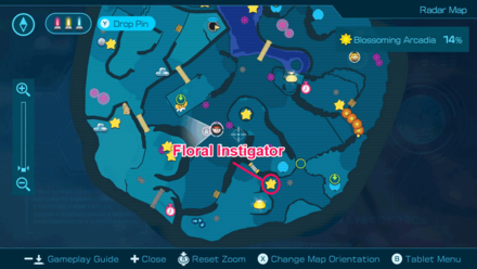 Pikmin 4 - Floral Instigator Map Location