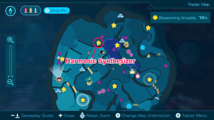 Pikmin 4 - Harmonic Synthesizer Map Location