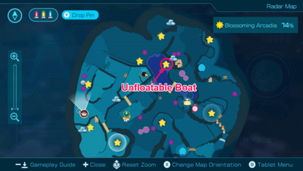 Pikmin 4 - Unfloatable Boat Map Location