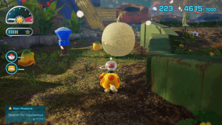 Pikmin 4 - Wayward Moon Overworld Location
