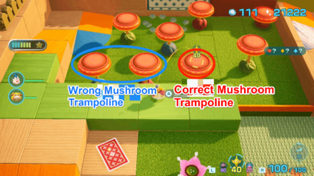 Pikmin 4 - Correct Route is the Northernmost Mushroom Trampoline